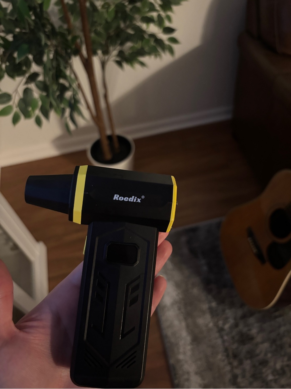 Roedix Portable Handheld Air Blower - Black & Yellow